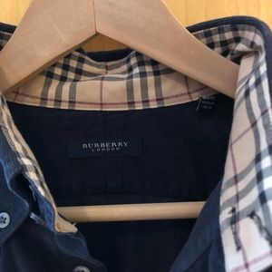 Burberry men’s button down shirt